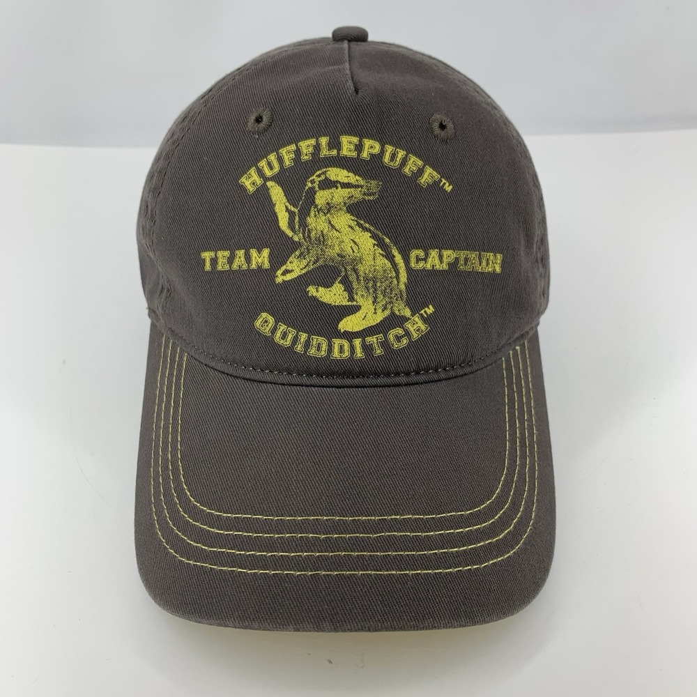 Hufflepuff Quidditch Captain Hat Harry Potter Wizarding Universal Baseball Cap